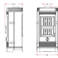 Poêle à bois - INVICTA GOMONT | Archibat