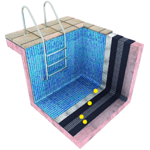 Système weberdry piscine | archibat
