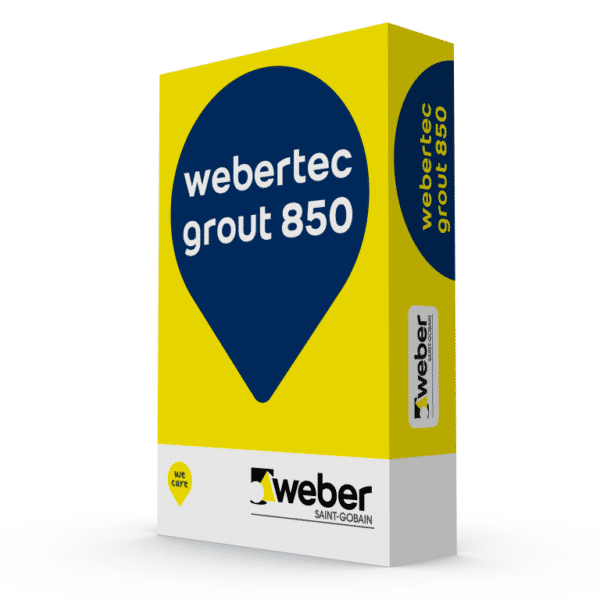 webertec grout 850 | archibat