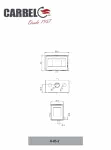 Insert Carbel A-85-2 thermic 3 vitres | archibat