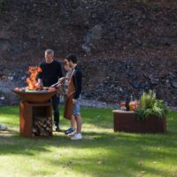 OFYR Herb Garden Bench Corten | archibat