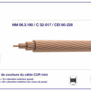 CUR CÂBLE NU CÂBLE DE MISE À LA TERRE | archibat