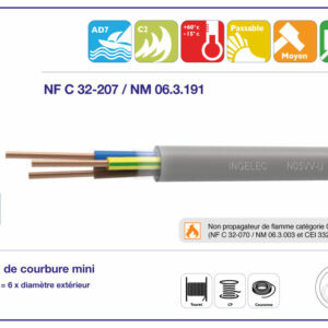 AVU/AVR CÂBLE RIGIDE MULTI-CONDUCTEURS | archibat