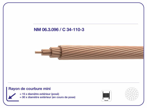 CUC CÂBLE NU CUIVRE NU ECROUI | archibat