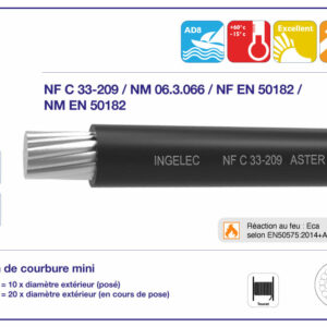 ASTER-GAINÉ CONDUCTEURS POUR PONT ASTER-GAINÉ (12/20) 24KV | archibat