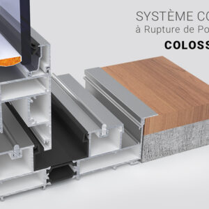 BAIE COULISSANTES COLOSSAL 158 RPT | archibat