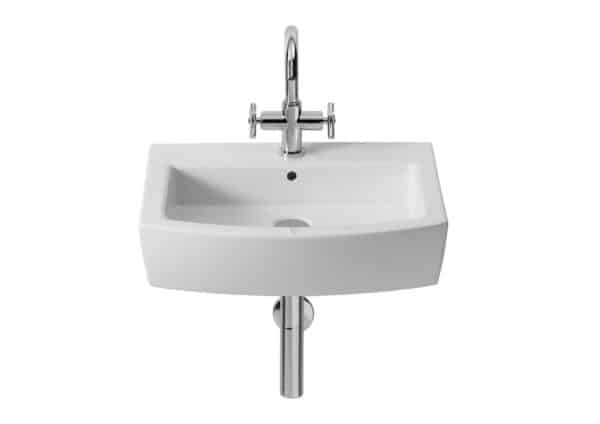 Lavabo mural ou à poser en porcelaine | archibat