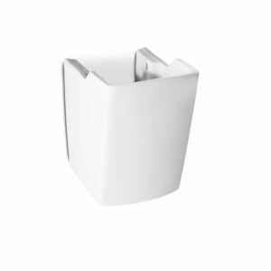 Semi-colonne pour lavabo en porcelaine | archibat