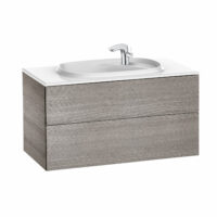 Unik ( ensemble meuble 2 tiroirs et lavabo) | archibat