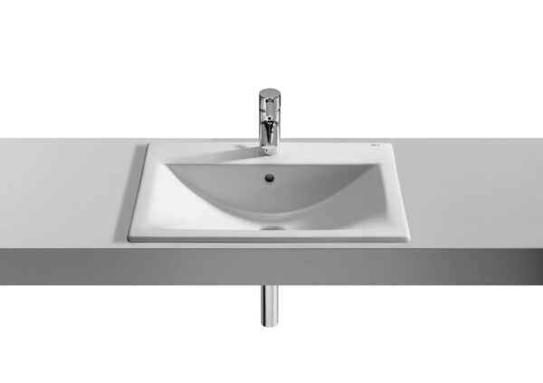Vasque à encastrer en porcelaine| archibat