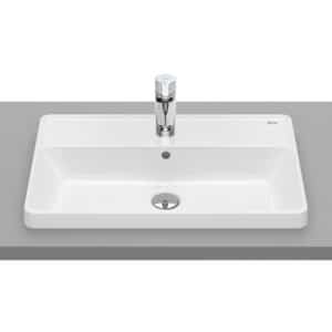 Vasque à encastrer percée 1 trou | archibat