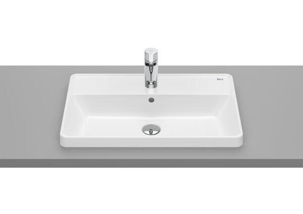 Vasque à encastrer percée 1 trou | archibat