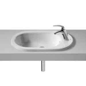 Vasque à encastrer en porcelaine | archibat