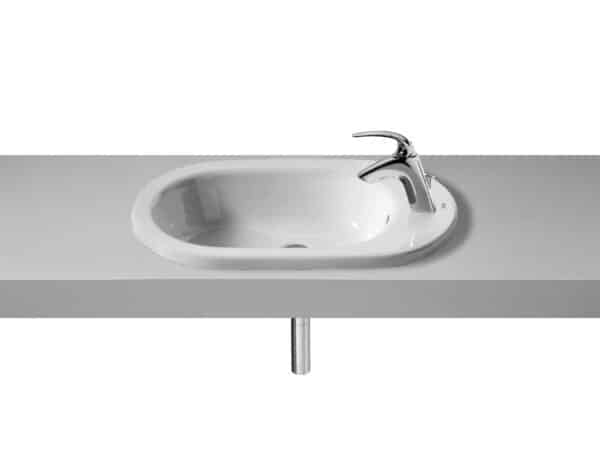 Vasque à encastrer en porcelaine | archibat