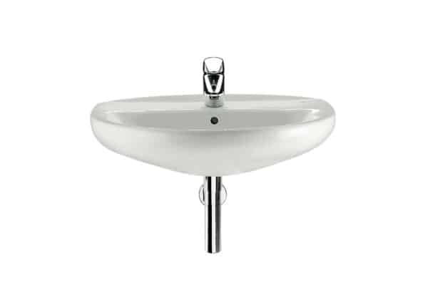 Lavabo d'angle mural en porcelaine | archibat
