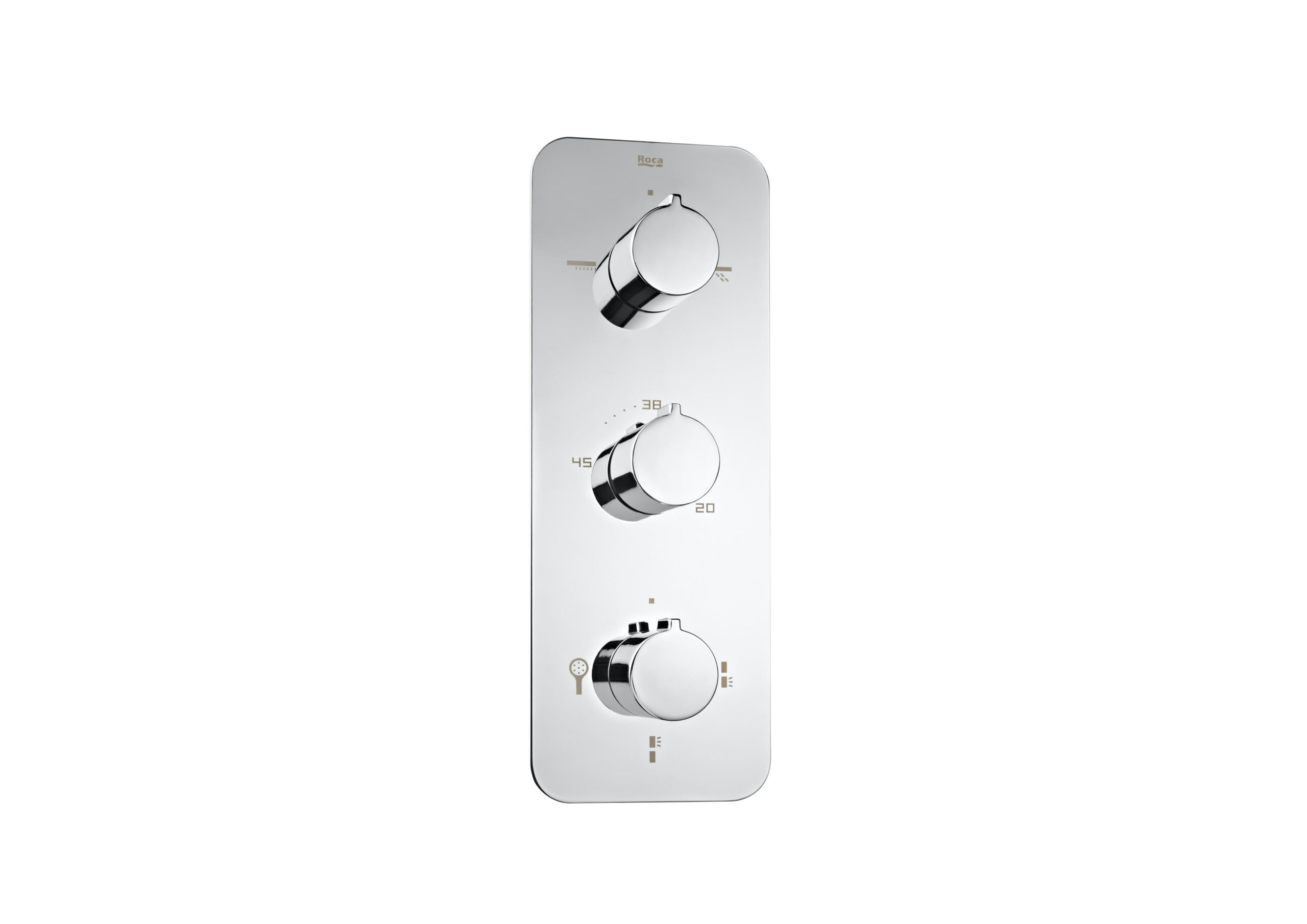Mitigeur thermostatique encastré à 5 voies pour douche. | ARCHIBAT MAROC
