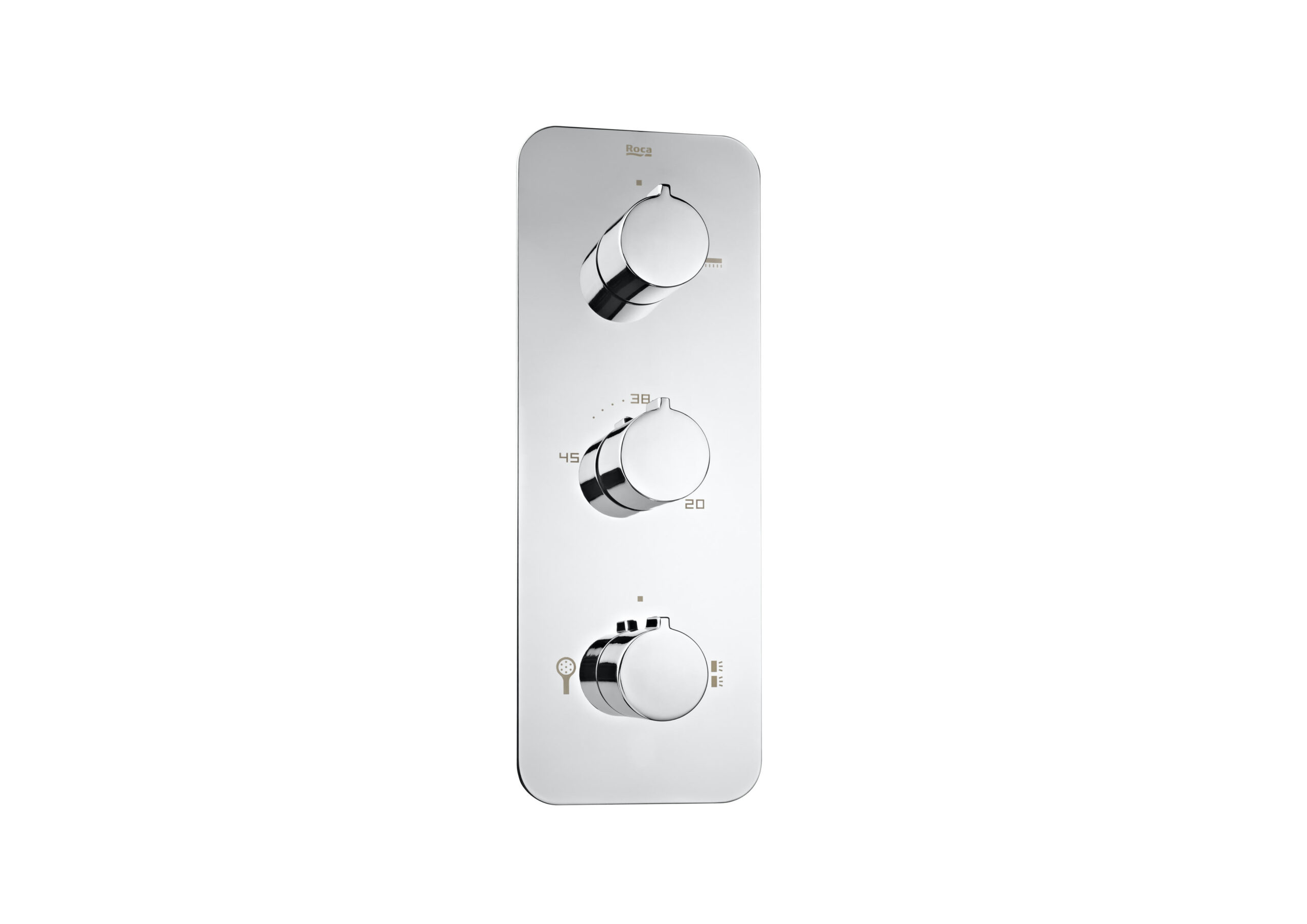 Mitigeur thermostatique encastré à 3 voies pour douche. | ARCHBAT MAROC