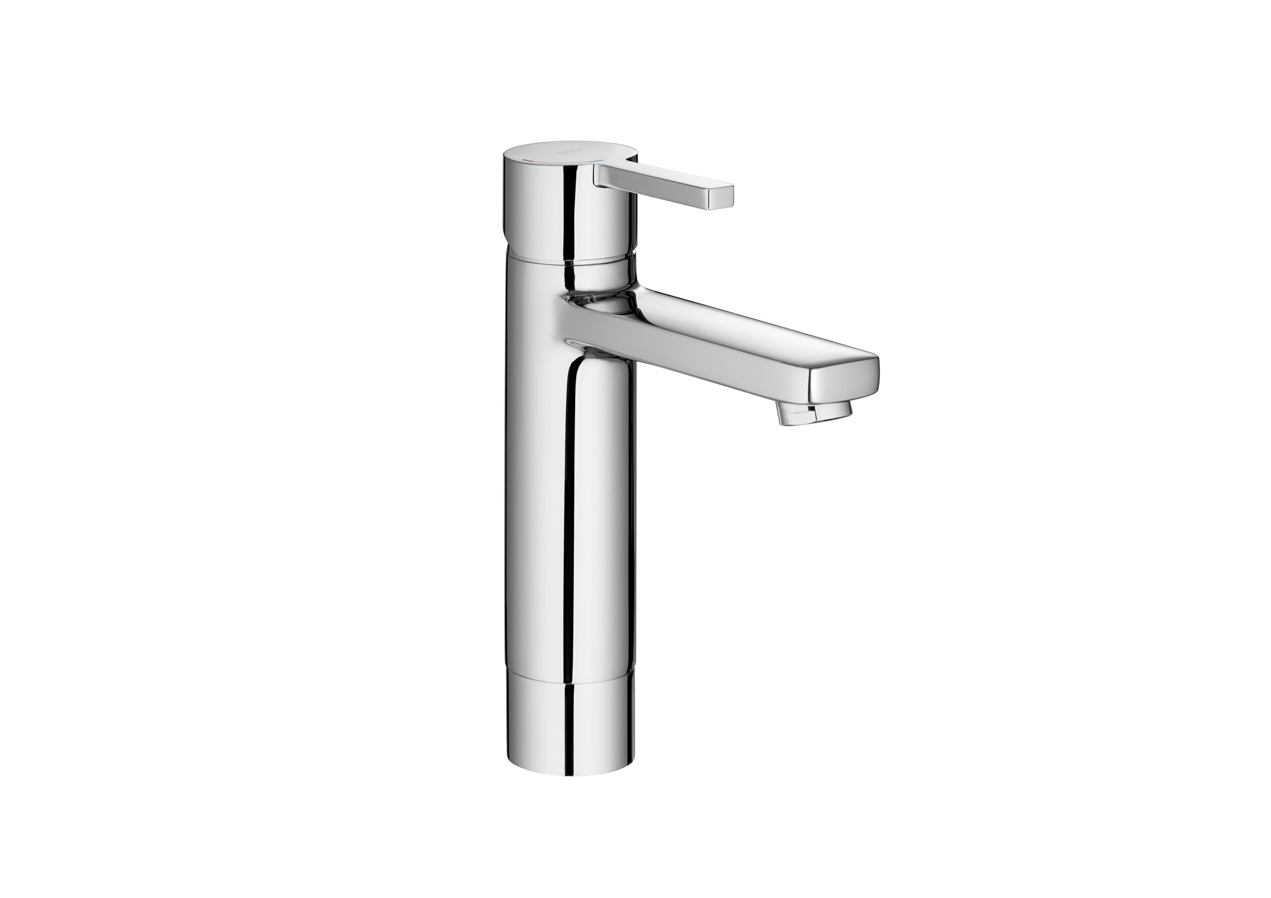 Mitigeur lavabo à bec Mezzo Plus corps lisse, avec vidage clic-clac | archibat MAROC