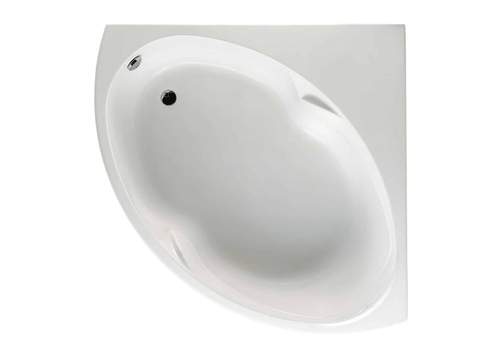 Baignoire acrylique d'angle livrée | archibat MAROC