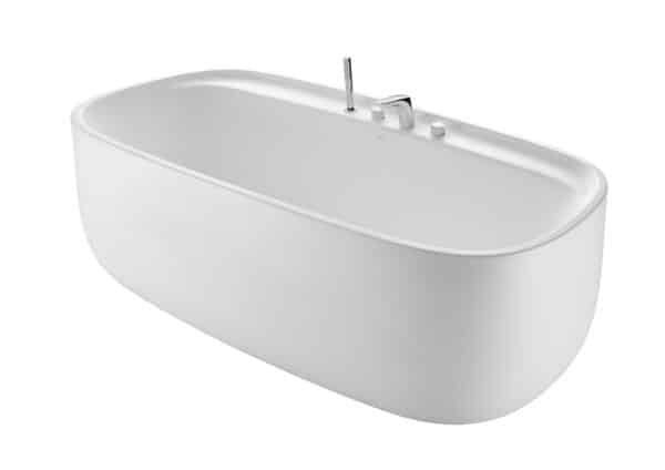 Baignoire en Surfex® perçée 4 trous pour la robinetterie | archibat MAROC