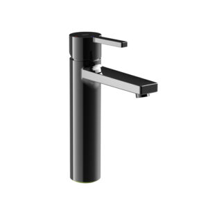 Mitigeur lavabo à bec Mezzo Plus corps lisse, avec vidage clic-clac | archibat MAROC