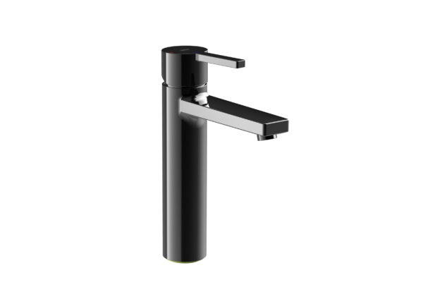 Mitigeur lavabo à bec Mezzo Plus corps lisse, avec vidage clic-clac | archibat MAROC