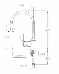 ROBINET IN 995 FW | ARCHIBAT MAROC